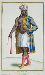 Un uomo patagonico, 1780